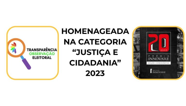 MOE's 1 innovare - Transparência Eleitoral